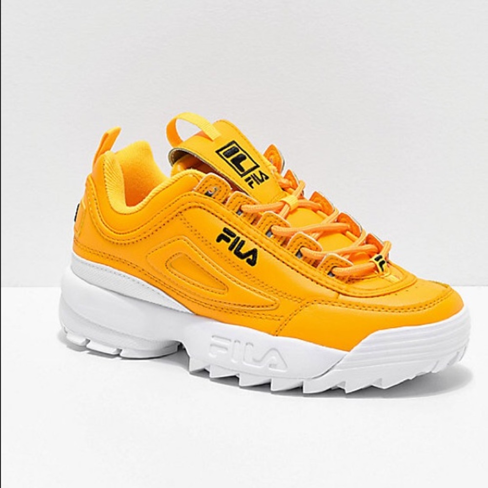 FILA Disruptor II Premium Yellow
